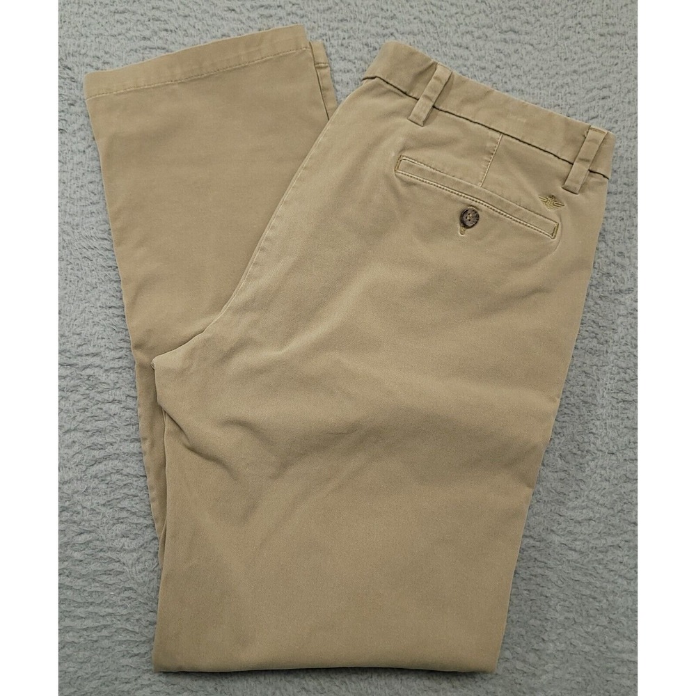 Dockers‎ Tapered Men's 38x36 (37x32) Pants Chino Tan Heavy Fabric Outdoor